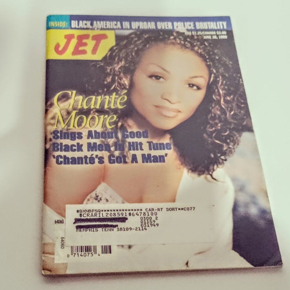 Jet Magazine June 28, 1999 Chante Moore
